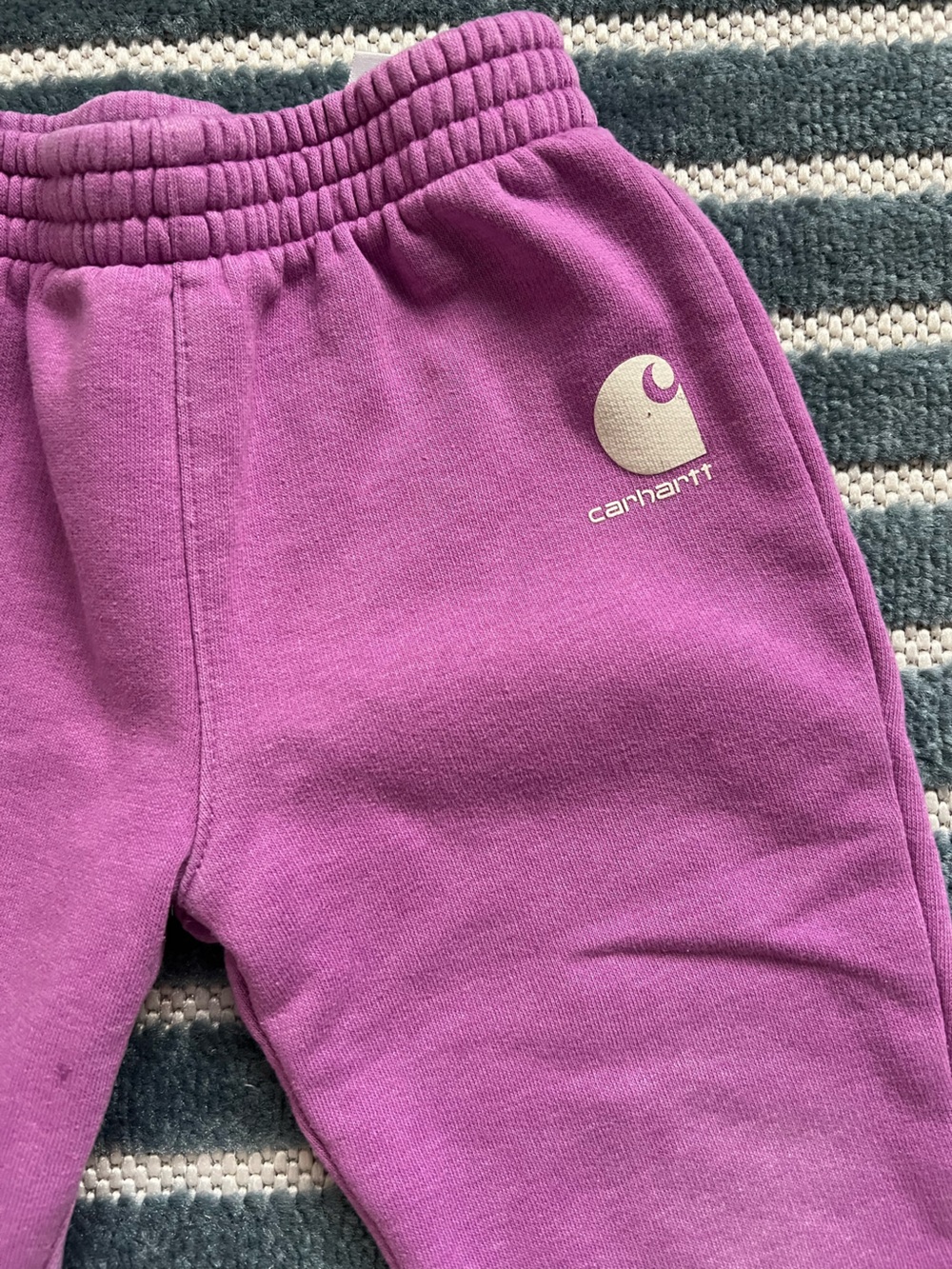 Carhartt purple joggers 12M - Picture 2 of 4